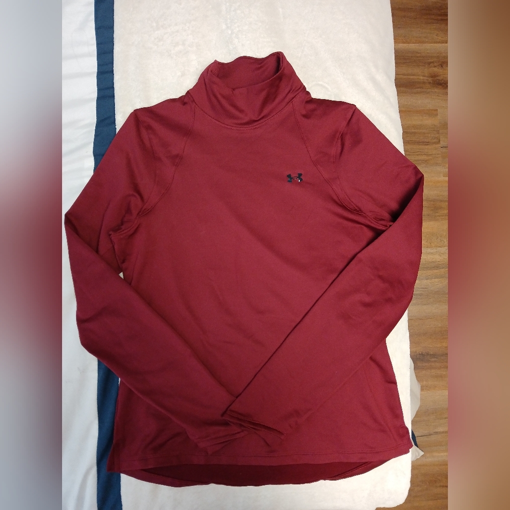 Under Armour Burgundy Turtleneck